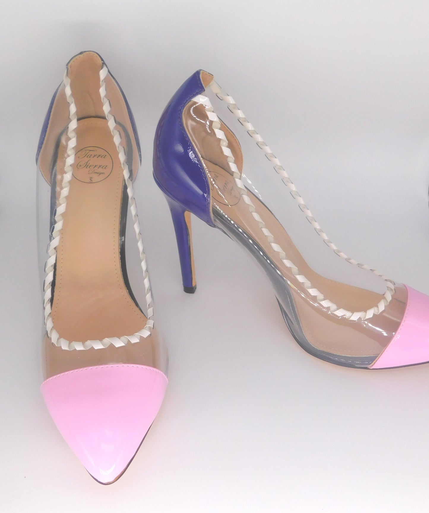 Purple and Pink Pumps